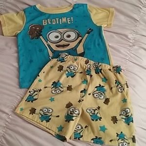 5T Minions Boy/Girl pajama set
